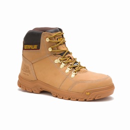 Caterpillar Outline Steel Toe Work Férfi Bakancs Narancssárga, HU-C077